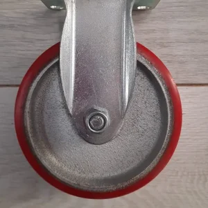 Lage Prijs Ruota ghisa poliuretano 125mm TEL fissa 28925